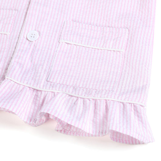 Conjunto de Pijama Infantil Seersucker Ligero - Image 12