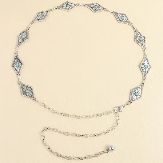 Cadena de Cintura Bohemia Slim para Mujer - Cinturón Decorativo de Estilo Boho - Image 10