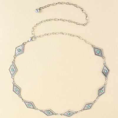 Cadena de Cintura Bohemia Slim para Mujer - Cinturón Decorativo de Estilo Boho - Image 11
