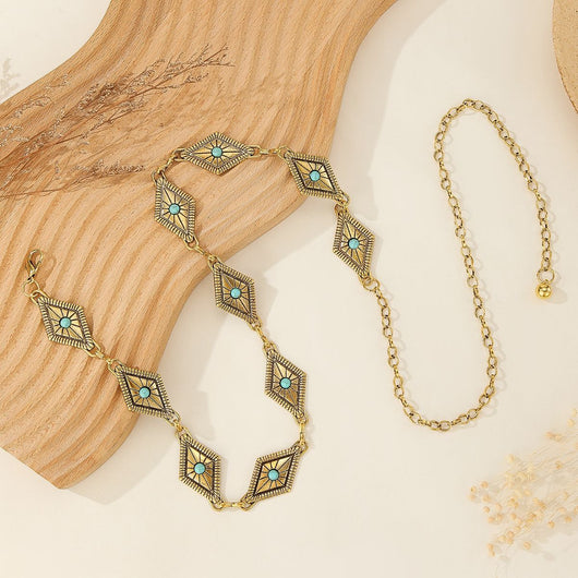 Cadena de Cintura Bohemia Slim para Mujer - Cinturón Decorativo de Estilo Boho - Image 12