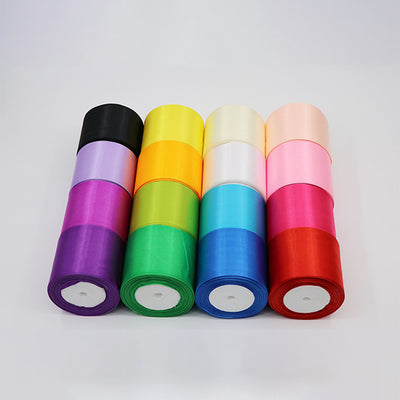 Cintas de Seda Coloridas 8CM - Accesorios Premium para Bodas