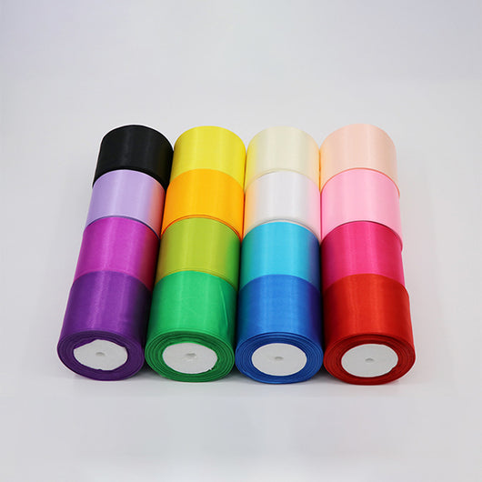 Cintas de Seda Coloridas 8CM - Accesorios Premium para Bodas