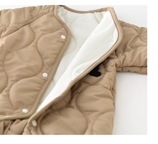 Mameluco Acolchado para Bebé con Forro Polar - Calidez para Otoño e Invierno - Image 13