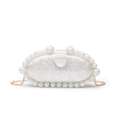 Bolso Minimalista de Perlas en Acrílico - Image 2