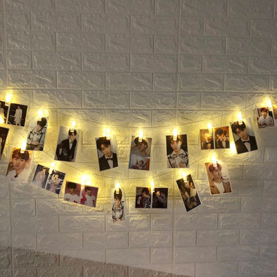 Guirnalda de Luces LED con Clips para Fotos - Image 14