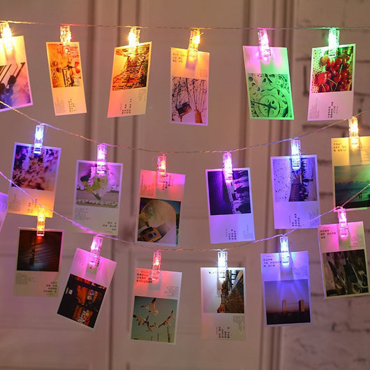 Guirnalda de Luces LED con Clips para Fotos - Image 15