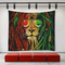 Tapiz de Pared León Hippie - Decoración Artística Estilo Rey León