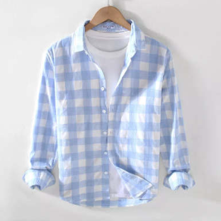Camisa Casual Suelta con Cuello Cuadrado para Hombre - Estilo Moderno - Image 9
