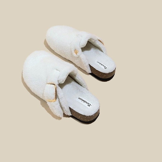 Pantuflas de Invierno Retro con Plataforma - Comodidad de Terciopelo y Lana - Image 7
