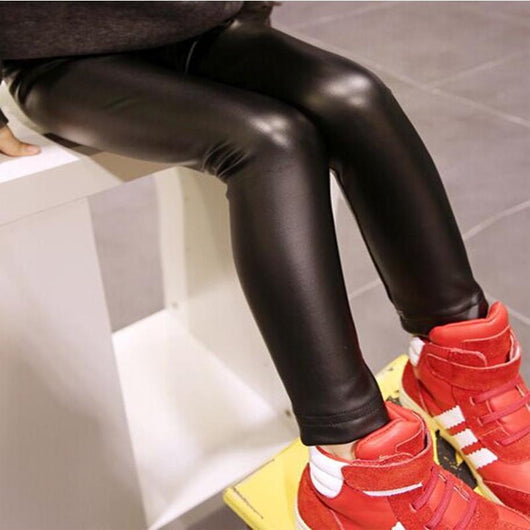 Leggings Infantiles Acolchados en Terciopelo Grueso - Image 10