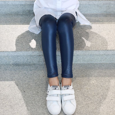 Leggings Infantiles Acolchados en Terciopelo Grueso - Image 17