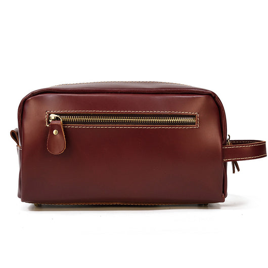 Bolso de Cuero Crazy Horse Gran Capacidad - Cartera de Mano Premium - Image 52