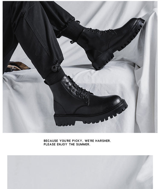 Botas Altas de Cuero para Hombre - Image 10