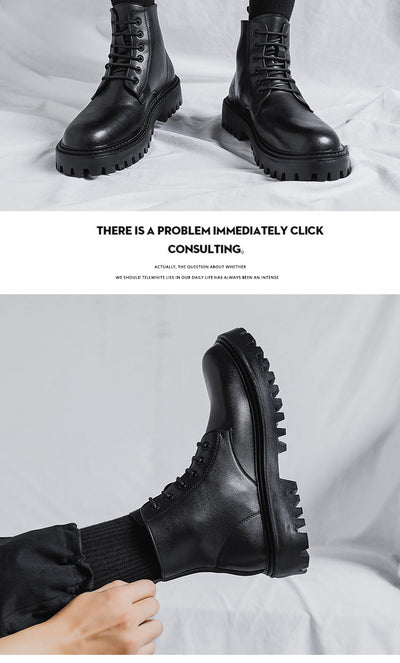 Botas Altas de Cuero para Hombre - Image 12