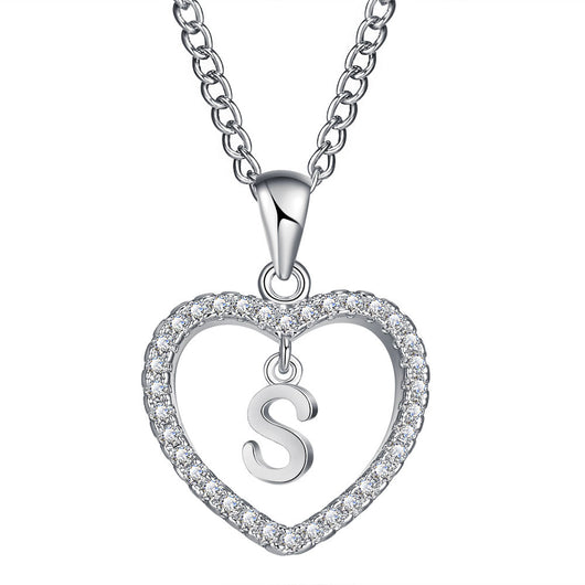 Collar de Corazón Personalizado con Circonia - Image 28