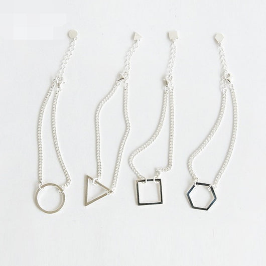 Pulsera de Cadena Geométrica - Image 7