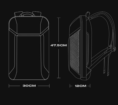 Mochila BANGE Tendencia Moderna para Hombre - Image 11
