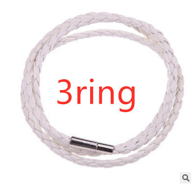 Pulsera de Cuero Trenzado Personalizada para Hombre con Nombre y Acero Inoxidable - Image 55