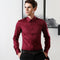 Camisa Ejecutiva Slim Fit de Manga Larga para Hombre