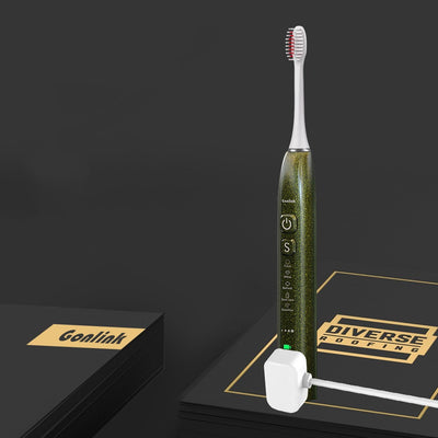 Cepillo de Dientes Eléctrico Ultrasónico Inalámbrico Portátil con Vibración - Image 13