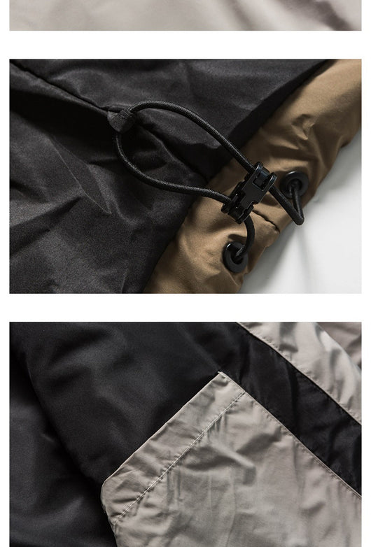 Chamarra Acolchada Multicolor para Hombre con Cuello Alto - Image 12