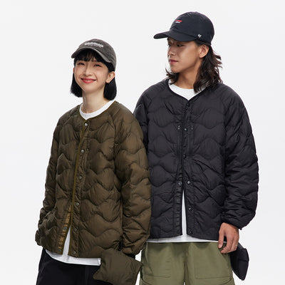 Chaqueta Acolchada Casual Onda para Parejas - Image 17