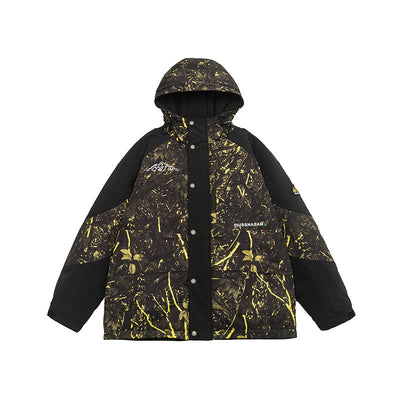 Chaqueta Acolchada Gruesa para Hombre - Diseño Holgado y Cálido con Capucha - Image 9