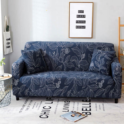 Funda Elástica para Sofá Azul - Protección y Estilo para tu Sala - Image 2