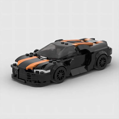 Bloques de Construcción Bugatti Chiron sobre Ruedas - Image 12