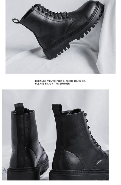 Botas Altas de Cuero para Hombre - Image 25