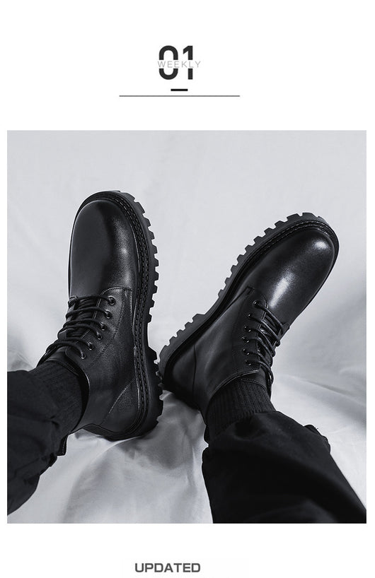 Botas Altas de Cuero para Hombre - Image 27