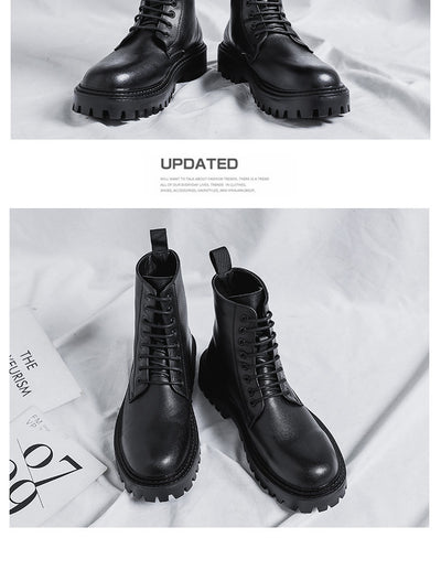 Botas Altas de Cuero para Hombre - Image 28
