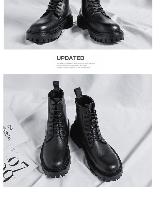 Botas Altas de Cuero para Hombre - Image 28