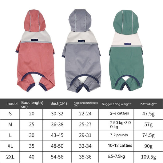 Impermeable Trendy para Perros - Abrigo Verano Resistente al Agua - Image 16