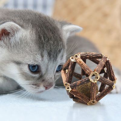 Bola de Juego para Gatos con Poligonium y Hierba Gatera - Image 17