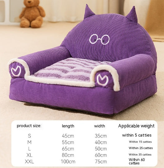 Cama Térmica de Angora para Perros Pequeños y Medianos - Sofá Cálido para Mascotas - Image 9