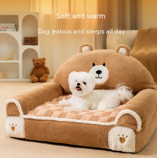 Cama Térmica de Angora para Perros Pequeños y Medianos - Sofá Cálido para Mascotas - Image 10