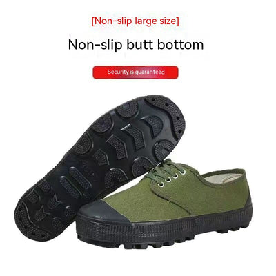 Zapatos de Protección Respirables Amarillo - Zapatillas de Goma Antideslizantes - Image 25