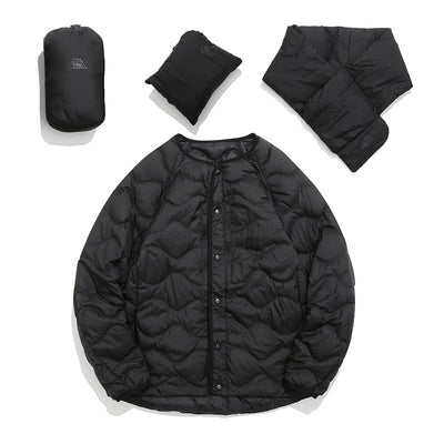 Chaqueta Acolchada Casual Onda para Parejas - Image 21