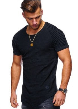 Camiseta Slim Fit Cuello Redondo Hombre - Colores Sólidos - Image 5
