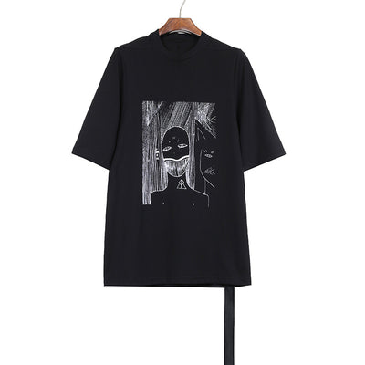 Playera Suelta con Estampado Ghost Face - Image 12