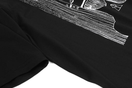 Playera Suelta con Estampado Ghost Face - Image 18