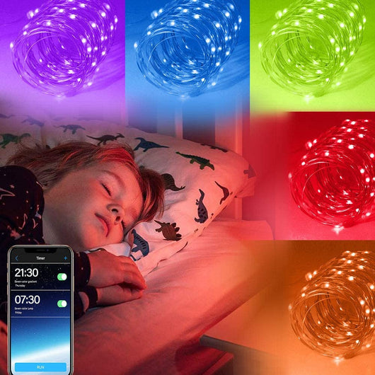 Tira de Luces LED 40 Modos con Control Remoto Infrarrojo y App Bluetooth Inteligente - Image 16
