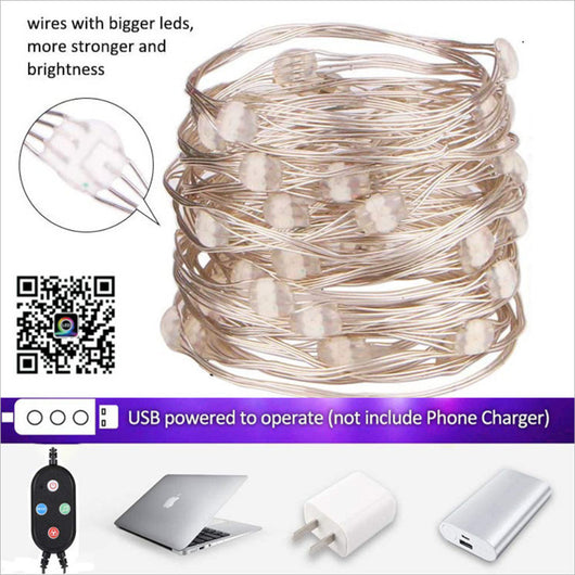 Tira de Luces LED 40 Modos con Control Remoto Infrarrojo y App Bluetooth Inteligente - Image 22