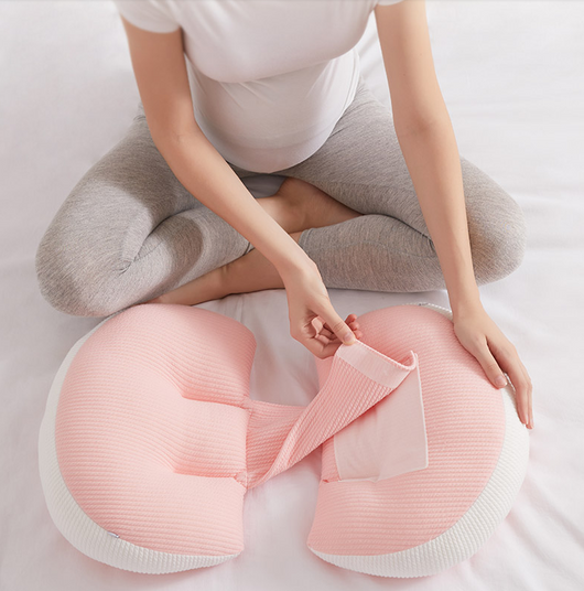 Almohada de Embarazo Multifuncional en Forma de U - Soporte Lumbar y Abdominal - Image 3