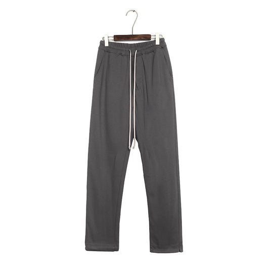 Pantalones Rectos Holgados Gris Oscuro - Estilo Casual Urbano - Image 13