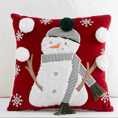 Cojín Navideño Bordado con Diseño Festivo - Image 27