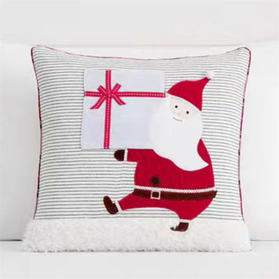 Cojín Navideño Bordado con Diseño Festivo - Image 40