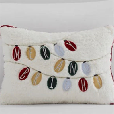 Cojín Navideño Bordado con Diseño Festivo - Image 45