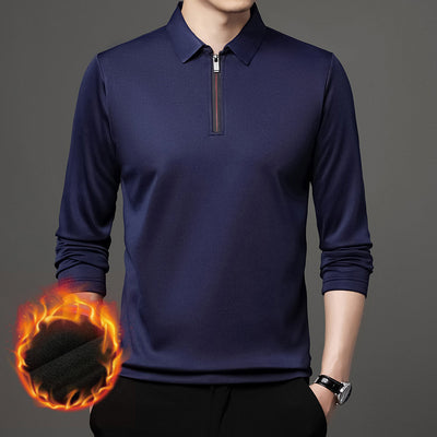 Polo Térmico con Cierre Parcial y Forro Polar para Hombre - Image 15